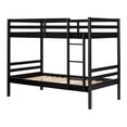 thumbnail image 2 of South Shore Induzy Twin Over Twin Bunk Bed in Matte Black, 2 of 8