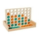 thumbnail image 1 of Juego de cuatro en raya,Juego de estrategia clásico de cuatro en raya de madera,Juego de mesa de viaje creativo para dos jugadores,Juego de mesa familiar,juguete de viaje,regalo de, 1 of 9