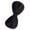 Black, variant on Luxsea Breast Lift Cover Bra Chest Pad Bra Strap One Piece Sponge Insert for Women