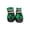 03# Green, variant on Adjustable Dogs Boots with Soft Rubber Sole, Waterproof Dog Shoes with Reflective Straps, Paw Protector for Hot Pavement for Medium and Large Dogs - (Green,S)