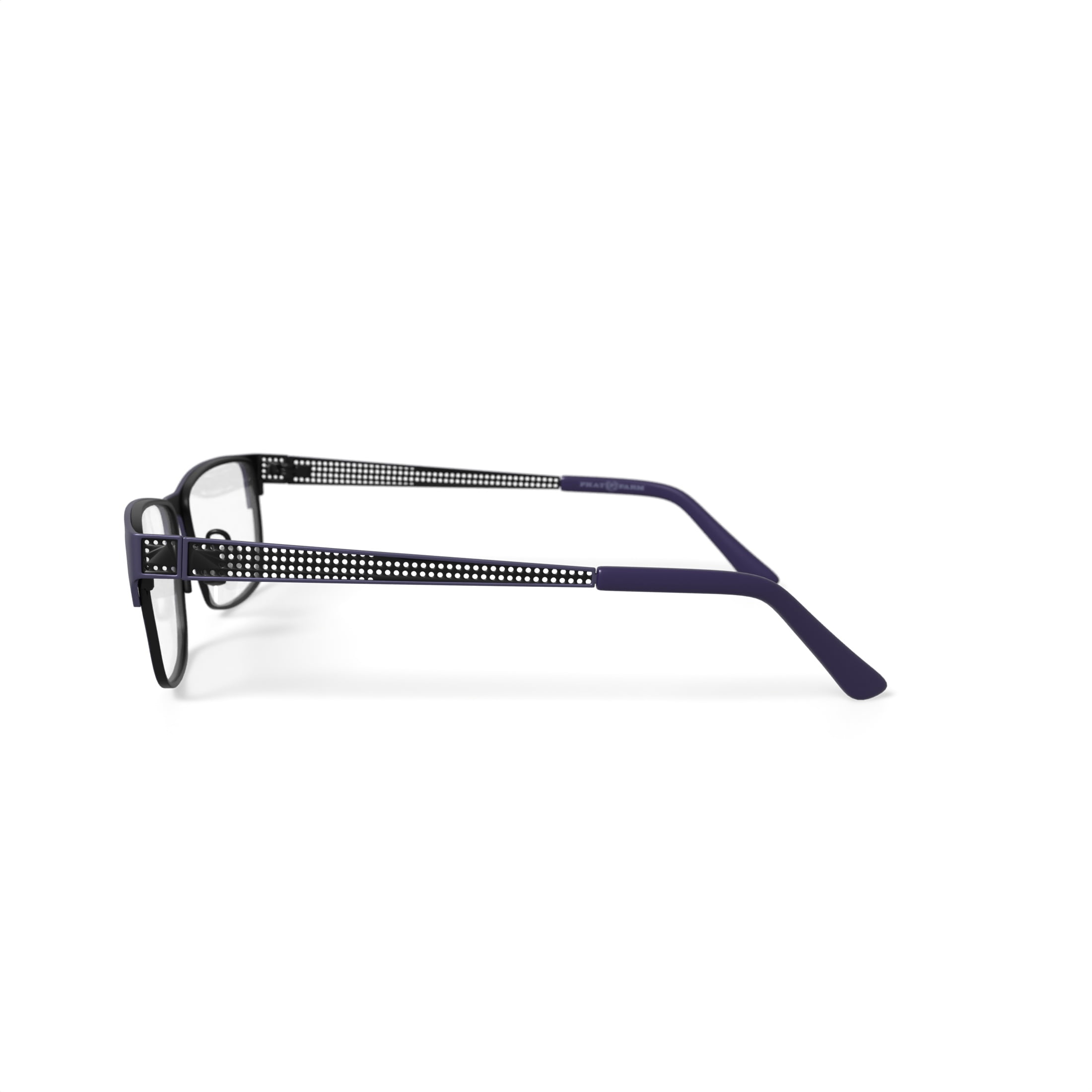 ウェア PHAT FARM WOOLLY PARKER Phat Farm Men's HV704F Rectangular Prescription Eyeglasses