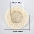 thumbnail image 3 of Hamster Bed Round Shape Plush Soft Warm Guinea Pig Bed Small Animal Sleep Mat, 3 of 7