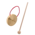 thumbnail image 4 of 1 Set Chinese Gong Hand Gong Creative Copper Gong Music Toy for Festival Party, 4 of 8