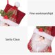 thumbnail image 4 of Calcetín de Navidad 3D Gnome Santa Xmas, bolsa de regalo para dulces, decoración de árbol de chimenea, vacaciones familiares, para mujer Feliz Sencillez, 4 of 5