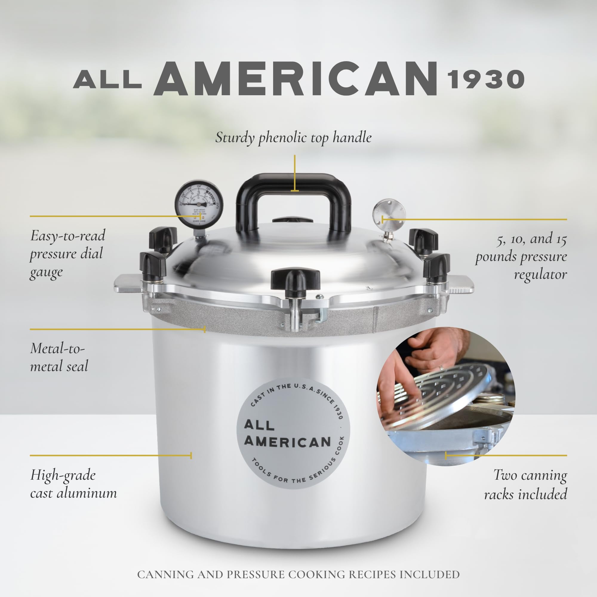 All American 921 Quart Pressure Cooker Canner Philippines Ubuy