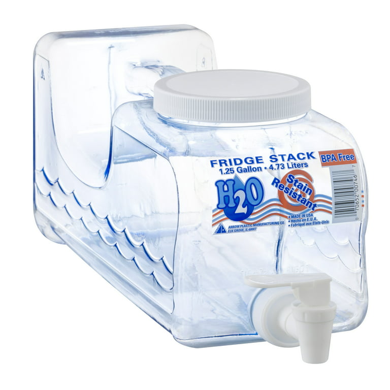 5 Quart Fridge Stack Beverage Container