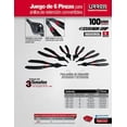 thumbnail image 2 of Juego 6 Pinzas Urrea Anillos De Retencion Uso Industrial 360D, 2 of 3