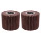 thumbnail image 1 of Juego de 2 ruedas pulidoras no tejidas de grano 120 yuxing 122 x 100 mm, 1 of 2