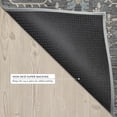 thumbnail image 6 of Addison Rugs Chantille Indoor/Outdoor Traditional Global Gray Machine Washable Rectangle Rug, 8' x 10', 6 of 10