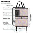 thumbnail image 3 of Pastel hearts seamless pattern 160 Pack Kick Mat Back Seat Protector With Storage Pockets, Universal Car Seat Back Organizer For Pets, Waterproof Backseat Protector For Most Car, 3 of 5