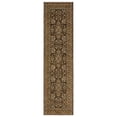 thumbnail image 3 of Oriental Weavers Andorra Area Rug 2431A Traditional Brown Geometric Achromatic 2' 6" x 12' Rectangle, 3 of 4