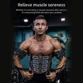 thumbnail image 3 of Abdominal Muscle Shaper Househeld Exercise Equipment Body Slimming Fat Burning Exerciser Shape Building Fitness Electric Muscles Training Machine, 3 of 7