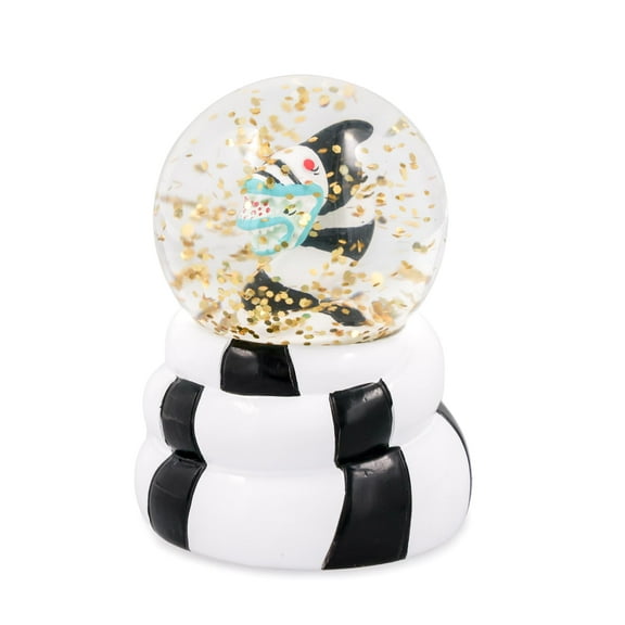 Beetlejuice Sandworm Mini Light-Up Snow Globe | 3 Inches Tall
