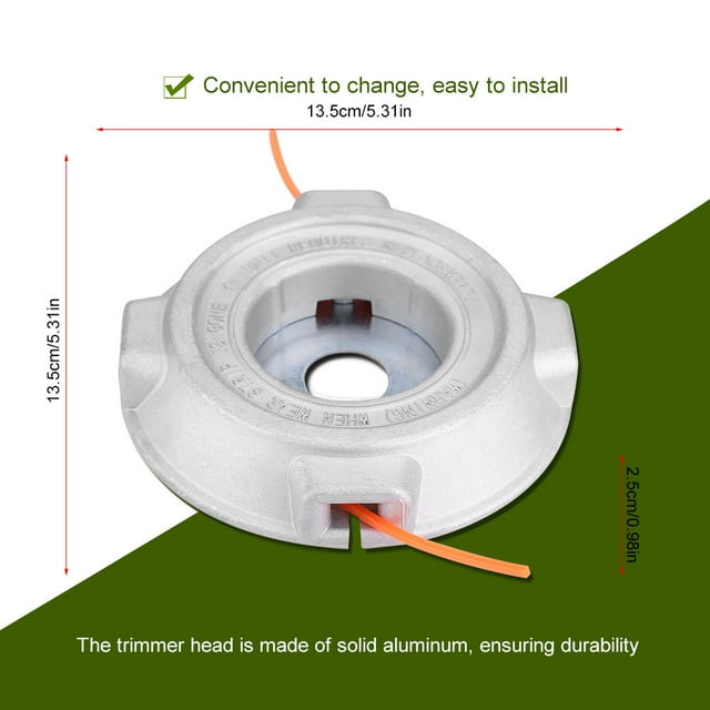 Gear Box Head,Professional Universal Trimmer Gear Trimmerheadfor Bore Trimmerhead High-End Performance