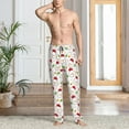 thumbnail image 2 of Sikiie Chicken And Plant Pajama Pants Men, PJ Bottoms, Sleep & Lounge Pants-Large, 2 of 6