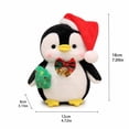 thumbnail image 3 of Clearance! Christmas Plush Figure Penguin – Stuffed Animals for Kids, Merry Christmas Soft Doll, Great Holiday Room Decor, 3 of 4