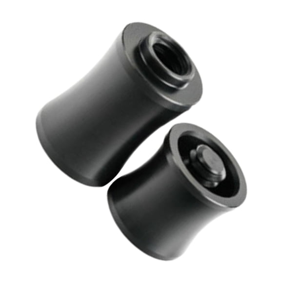 Baohd Pool Cue Joint Protector Pool Cue Joint Thread Tools Cap Joint Tip 22mmx51mm Protector Black 22x51mm