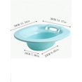 thumbnail image 2 of 1pc Toilet Hip Wash Basin For Women, Hemorrhoids Patients, Pregnant Women, Used In Bath Tub Or On Ordinary Toilet Seat, 2 of 5