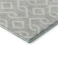 thumbnail image 4 of Addison Rugs Mayfield Washable Transitional Geometric Silver Rectangle Rug, 3' x 5', 4 of 6