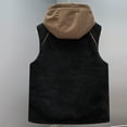 thumbnail image 4 of Lovskoo Mens Vest Outdoor Workout Lightweight Sleeveless Work Jacket Hiking Travel Breathable Outerwear with Multiple Pockets, 4 of 5