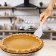 thumbnail image 3 of Ram-Pro Melamine White Pie Server Cake Cutter Slice Pizza Tart Dessert Slicer Server Flatware Professional Pie Server Set for Serving Cake Pizza Pies Dessert Melamine Dinnerware Pack of 2, 3 of 4
