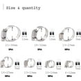 thumbnail image 5 of 60-piece professional hose clamp set, 8-38mm made of stainless steel, 7 sizes of hose clamps, industrial quality hose ties, robust and durable, suitable for water pipes, car, 5 of 5