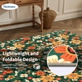 thumbnail image 3 of CAROMIO 8' x 10' Area Rug for Living Room Boho Vintage Rug Non Slip Throw Rugs Floral Bedroom Rug, Green, 3 of 7