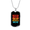 Military Chain (Gold), variant on To My Husband Husband Protector Hero Dog Tag Necklace Stainless Steel 24" Chain Silver Tone or Gold Tone