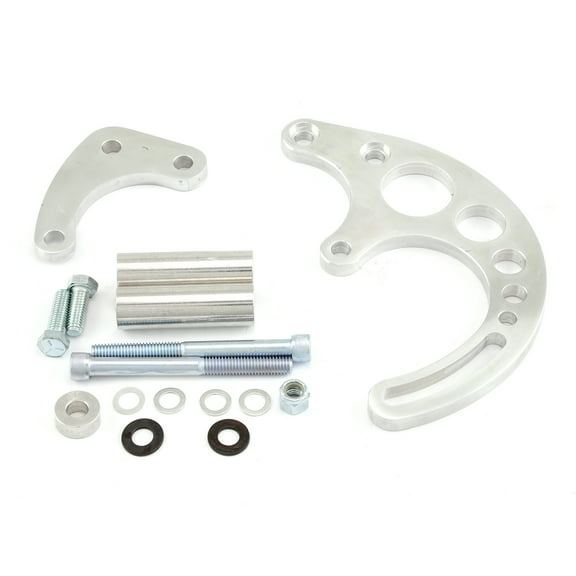 Speedmaster PCE233.1009 Compatible with Chevy SBC 350 Billet Power Steering Bracket Low Mount Saginaw