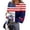 #005#-Dark Blue, variant on ASDFVBKG American Flag Shirts Womens 1776-2026 250th Anniversary Shirts, 4th Of July Patriotic Usa Graphic Shirts for Womens Blue S