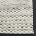 thumbnail image 4 of SAFAVIEH Marbella Frederick Striped Runner Rug, Beige/Blue, 2'3" x 10', 4 of 7