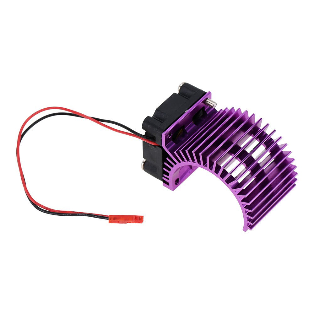 HSP 7014 Gold Electric Motor 540 550 Heat Proof Cover Heat Sink & Cooling Fan