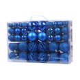 thumbnail image 3 of 100Pcs Christmas Balls Home Party Decors Decorative Christmas Tree Hanging Balls blue, 3 of 9