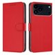 thumbnail image 1 of For iPhone 17 Pro Leather Case Solid Color Phone Cover with Wallet - Orange, 1 of 5