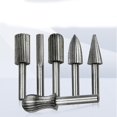 thumbnail image 1 of Ensemble de 6pcs en Acier Dur Fraises Rotatives Limer/gravure/broyeuses pour Outils Rotatifs, 1 of 5