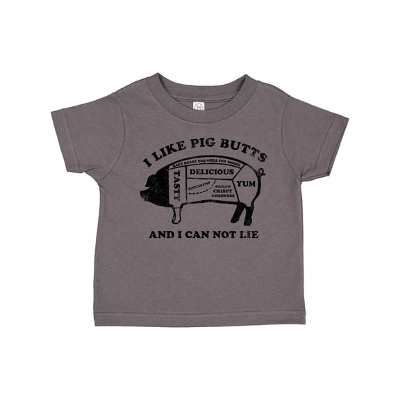 Inktastic I Like Pig Butts Boys or Girls Toddler T-Shirt