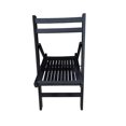 thumbnail image 3 of THOWDEE Slatted Wood Folding Special Event Chair, Set of 4, Furniture Indoor Outdoor Foldable Chair with Open Back for Garden Office Wedding Party, Black, 3 of 9