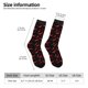 thumbnail image 2 of Fotbe Red Hot Chili Calcetas Largas con Estampado para Hombre y Mujer – Calcetas de Compresión Transpirables y Elásticas, Viajar y Uso Diario Talla 5-11, 2 of 6