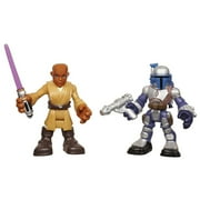 Hasbro Sw Jf 2pk Mace Windu And Jango Fett