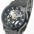 thumbnail image 7 of Deyuer Luxury Men's Roman Numerals Tungsten Steel Mechanical Skeleton Wrist Watch, 7 of 7