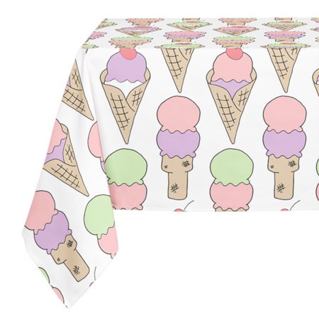 

Kavka Designs Ice Cream Cones Tablecloth