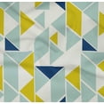 thumbnail image 4 of oneOone Organic Cotton Poplin Twill Fabric Parallelogram & Triangle Geometric Printed Craft Fabric BTY 42 Inch Wide, 4 of 4