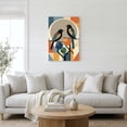 thumbnail image 2 of 1.5-Inch Thick Canvas Print Wall Art for Living Room, Bedroom, Office or Entryway – Decorative Wall Decor with Geometric Birds On Branch Pattern -16Lx24x1.5 in, 2 of 9