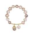 thumbnail image 1 of Perlas Pulsera de perlas para mujer de perla cultivada de agua dulce de aprox. 7,0-8,0 mm, 1 of 5