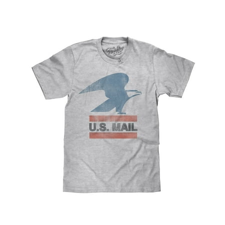 Tee Luv U.S. Mail Eagle Logo USPS T-Shirt (Best Way To Mail T Shirts)
