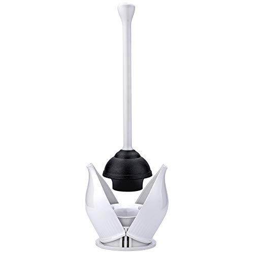Toilet Plunger, Hideaway Toilet Plunger with Caddy, Plungers for