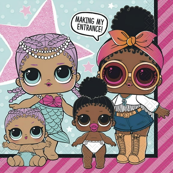 LOL Surprise! Luncheon Napkins [16 per package]
