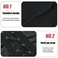 thumbnail image 3 of Women's Corset Tops Sexy Bustier Crop Top Summer Going Out Strapless Waist Belt Bra, 3 of 5