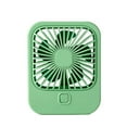thumbnail image 1 of Mini Desktop Fan USB Rechargeable Mute Cooler with Stand 3 Modes Adjustable Angle Portable for Home Office New Pink, 1 of 2