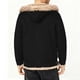 thumbnail image 4 of Ceisia Men's Outdoor Sports Jacket Hooded Long Sleeve Winter Loose Fit with Button Gift with Pockets, 4 of 7